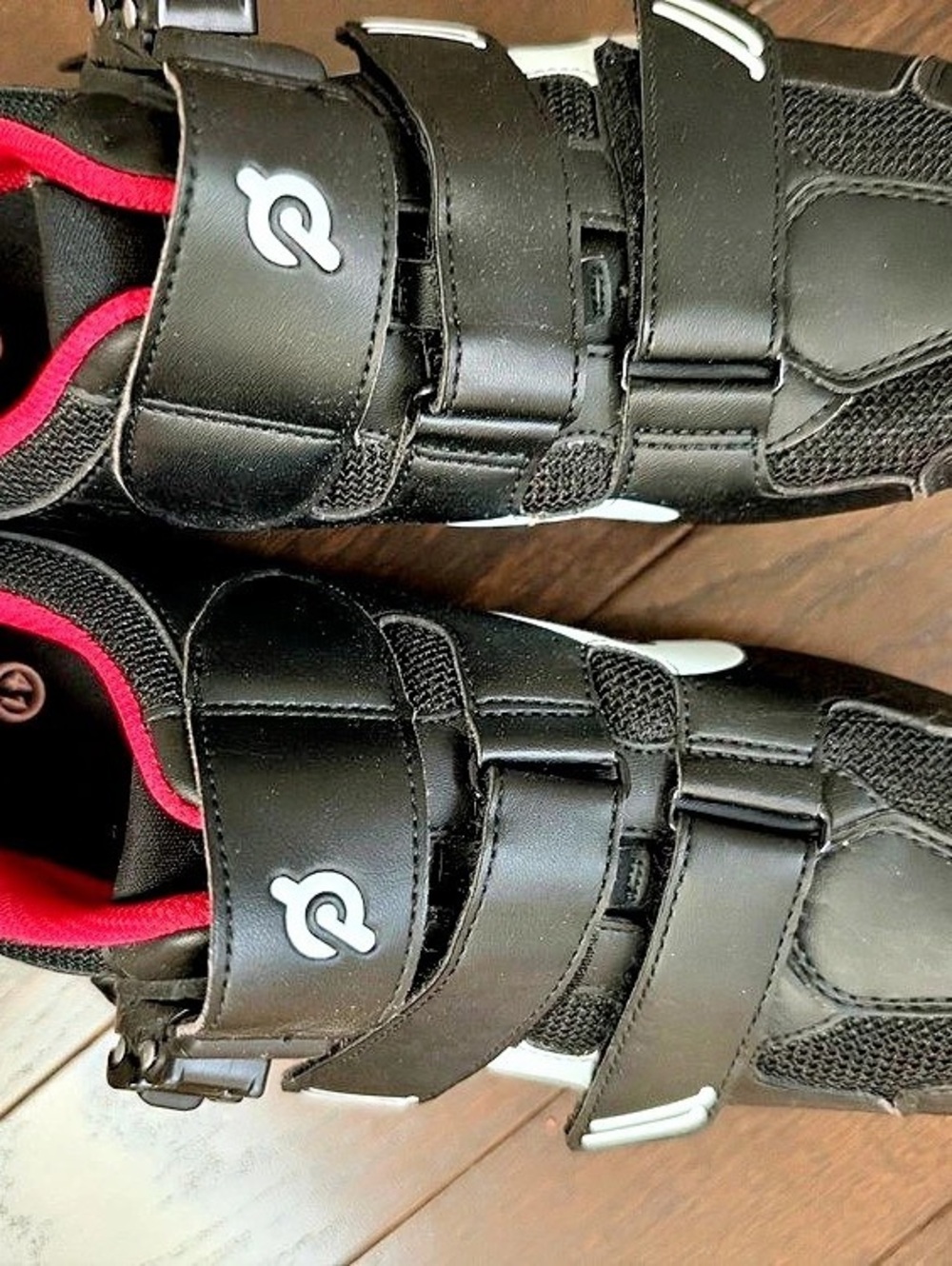 Peloton cycling shoes Black & Red EU 41